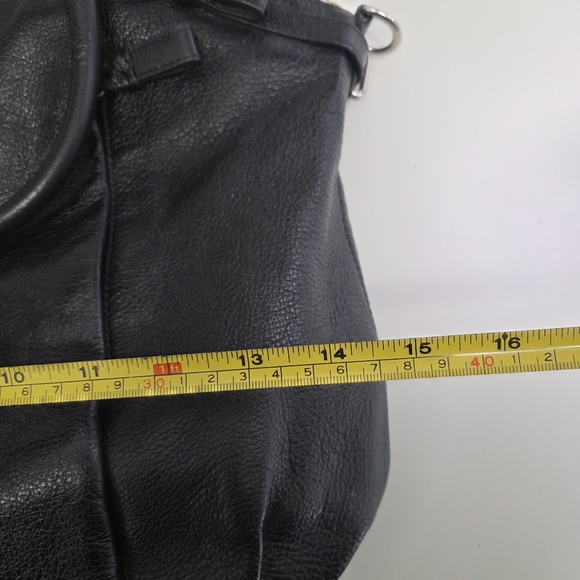 Coach Madison Black Leather Satchel Bag Handbag 18641 - Picture 14 of 15